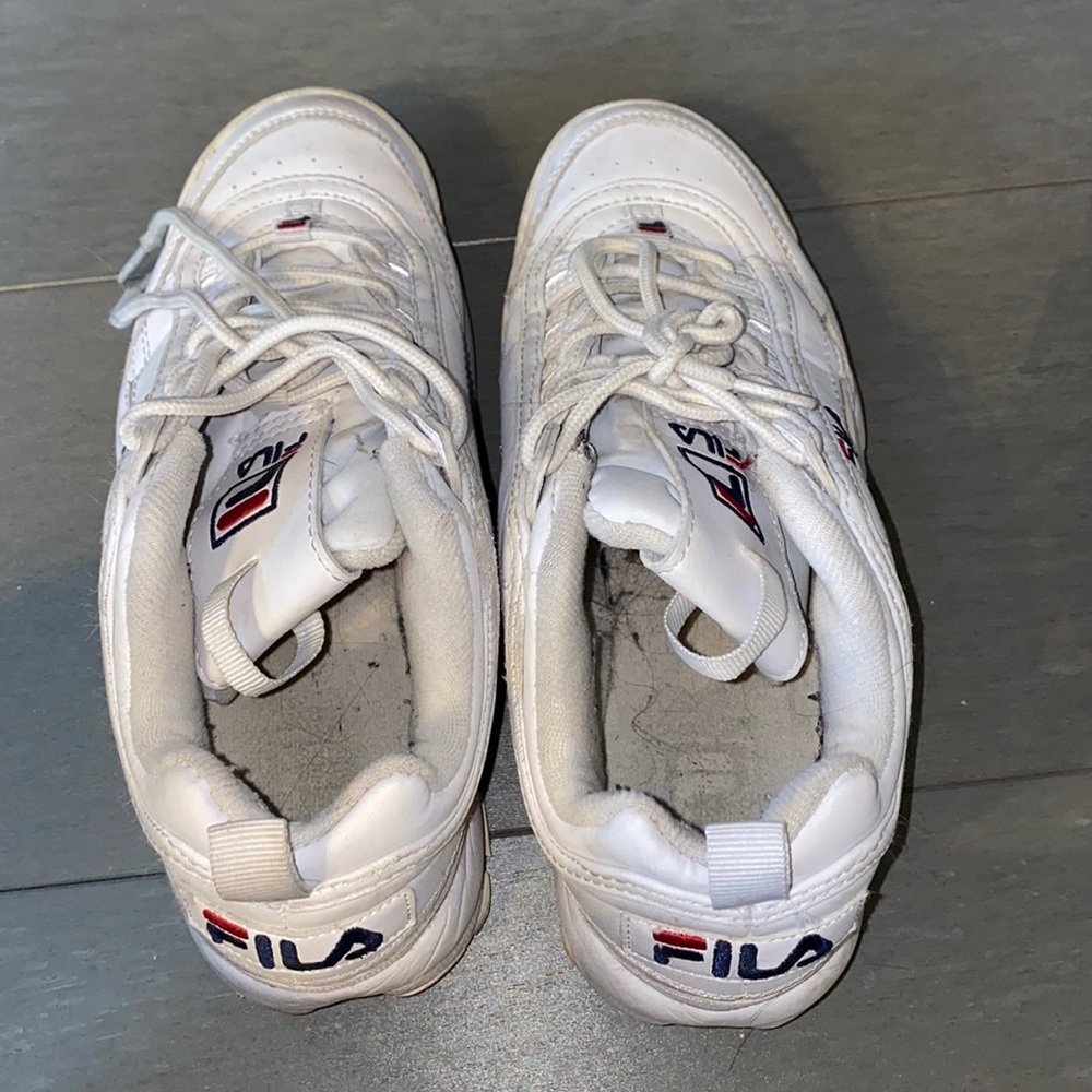 White Disruptor Filas - Picture 3 of 3